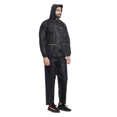 The Dry Cape Galaxy – Men’s Waterproof Raincoat with Dual-Tone Design, CFC Zippers, Adjustable Hood for Biking & Outdoor