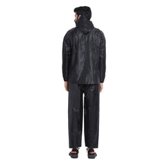 The Dry Cape Galaxy – Men’s Waterproof Raincoat with Dual-Tone Design, CFC Zippers, Adjustable Hood for Biking & Outdoor