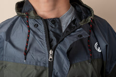 The Dry Cape's Water Ranger: Premium Dual-Tone Raincoat for Men | Bike Riding Waterproof Gear with Reflective Safety & Adjustable Features