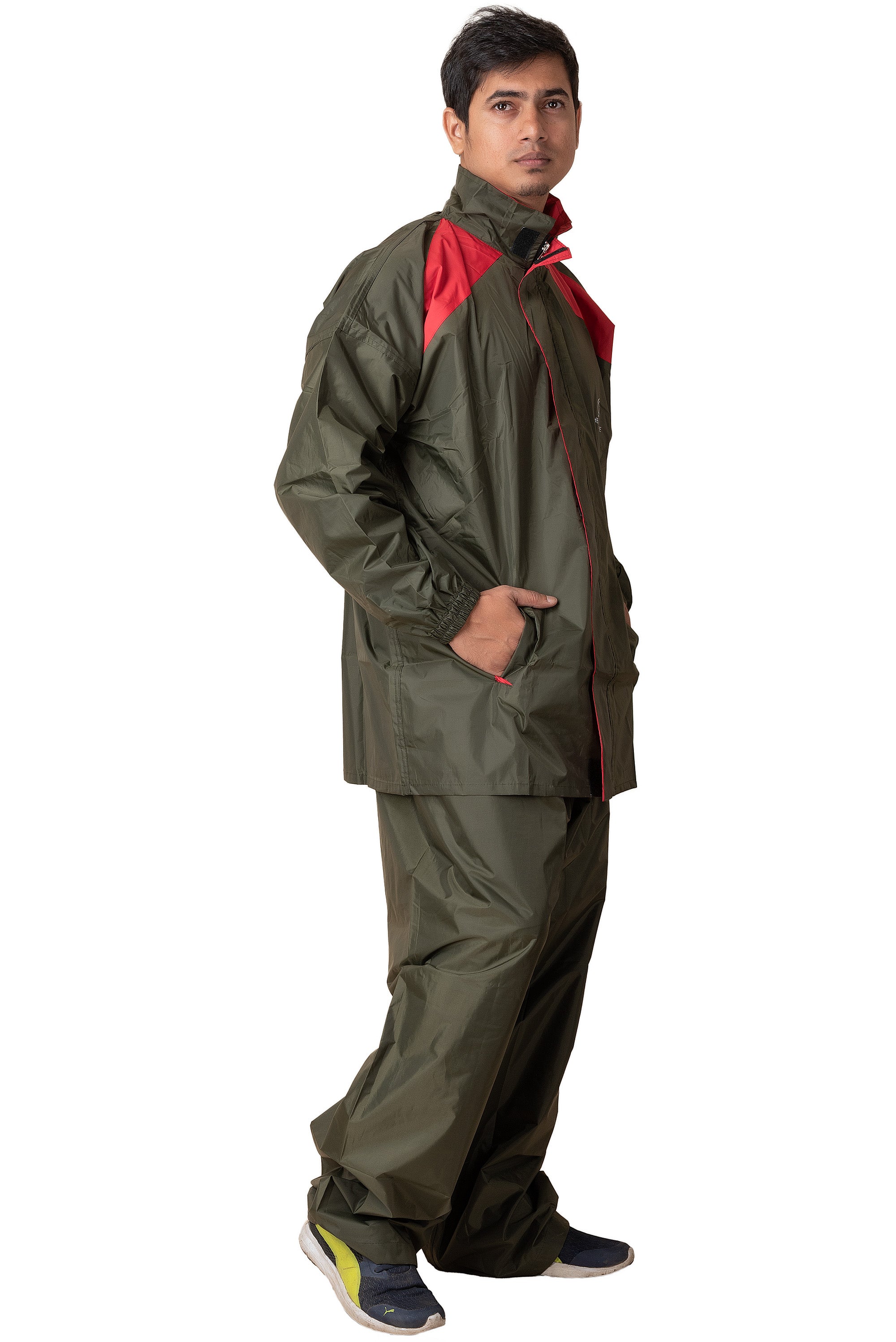 Army Green - Red