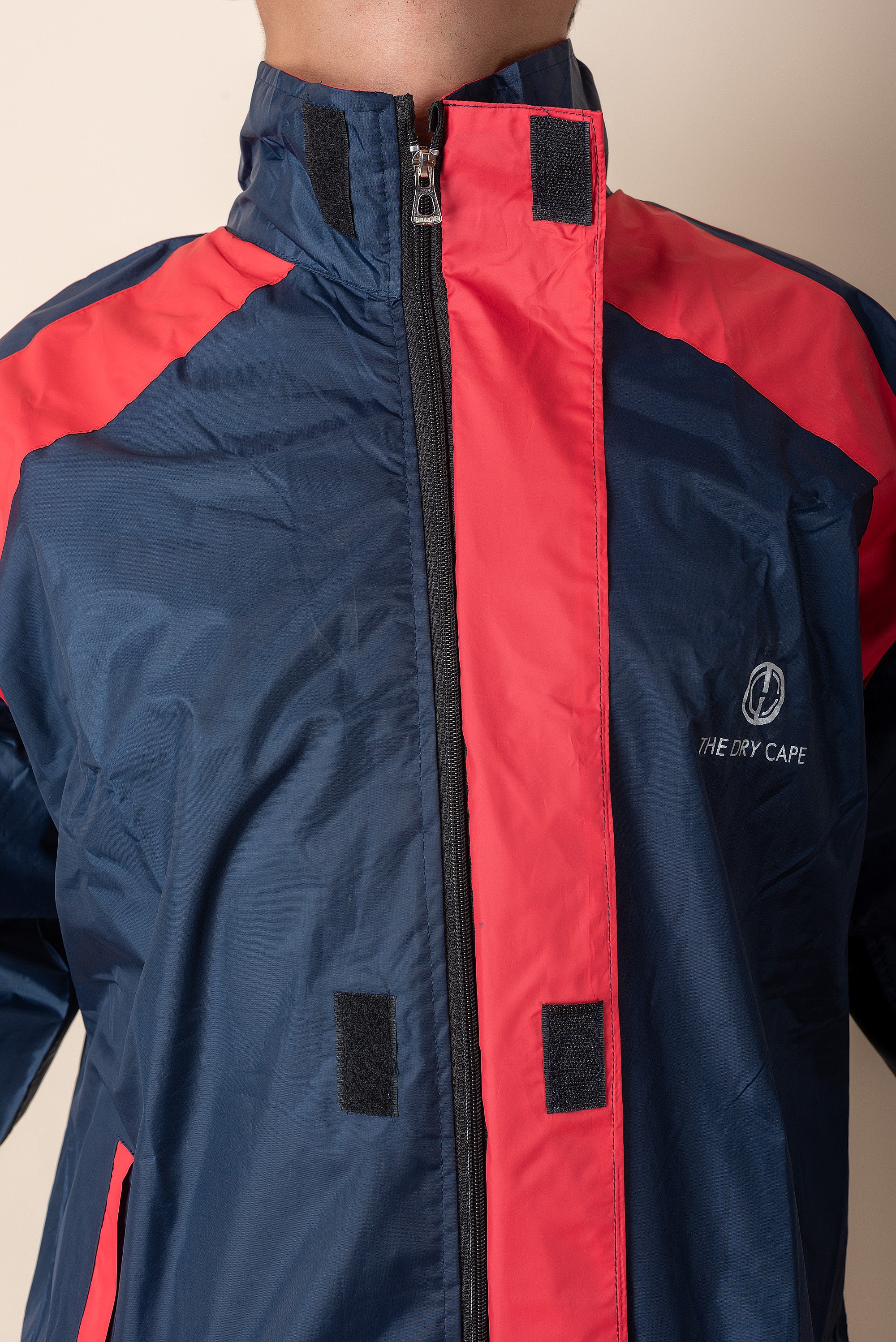 Navy Blue - Red