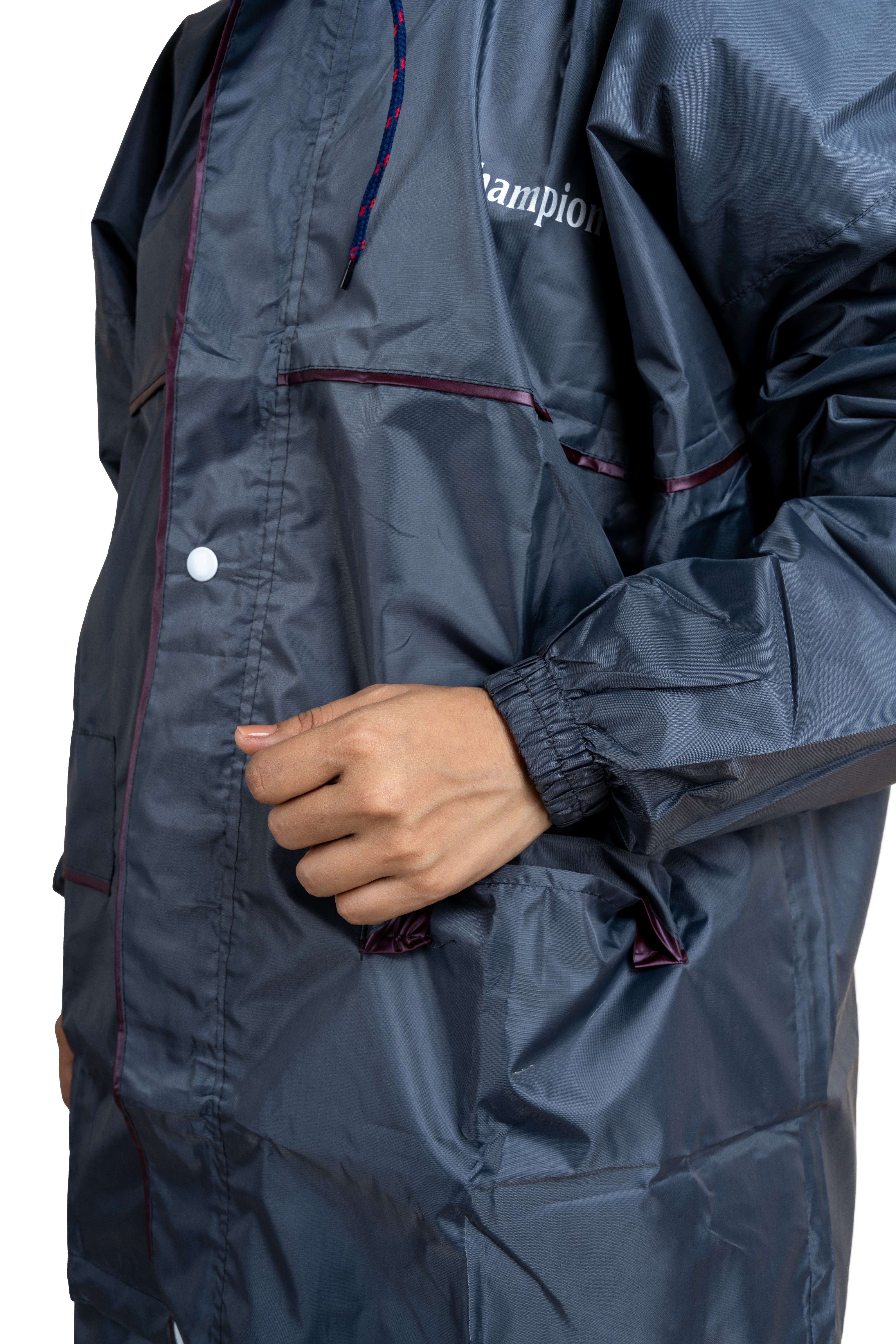 The Dry Cape Champion Rain Coat for Women Waterproof Reversible with Hood