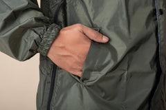 The Dry Cape's Water Ranger: Premium Dual-Tone Raincoat for Men | Bike Riding Waterproof Gear with Reflective Safety & Adjustable Features