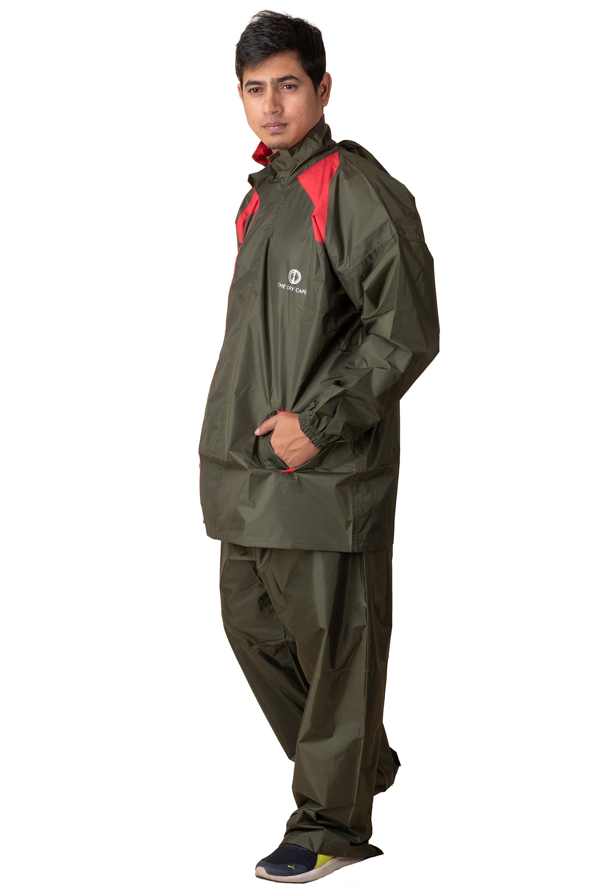 Army Green - Red